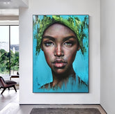 Beautiful African Woman Portrait