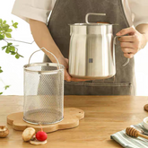 3 in 1 Fryer Oil With Strainer