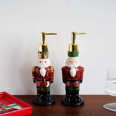 Christmas soap dispenser