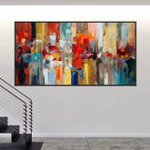 People canvas painting, posters and prints