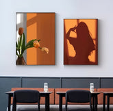 Botanical Flower Canvas