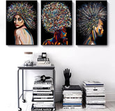 Nordic Graffiti Art Figure