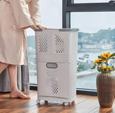 3 Layers Movable Laundry Basket