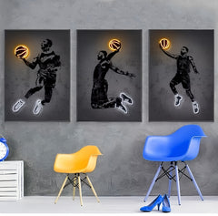 Basketball Player Canvas