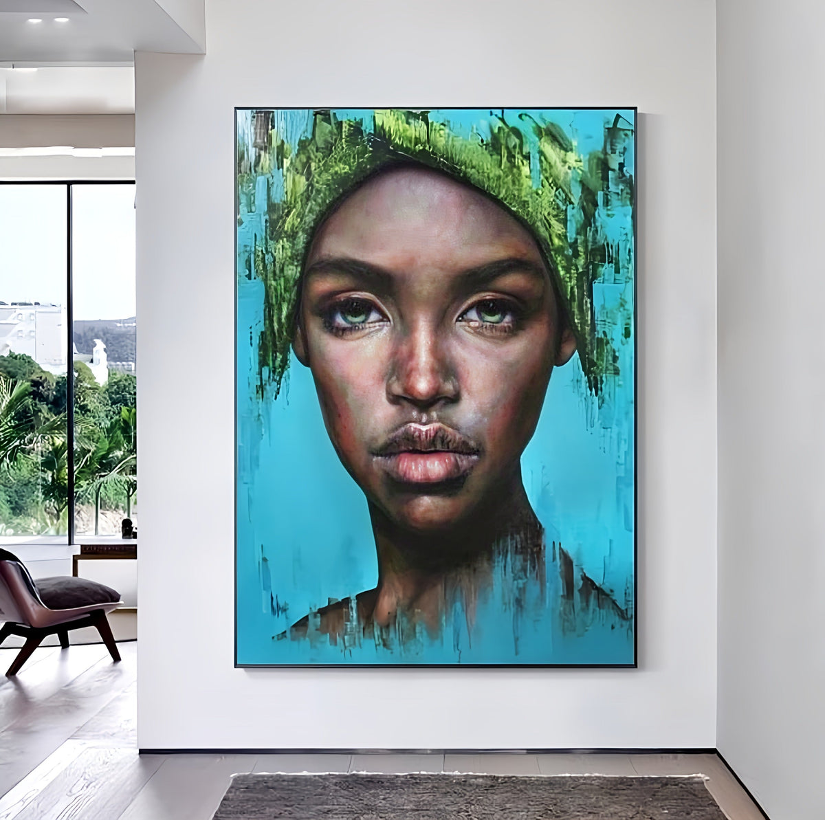 Beautiful African Woman Portrait