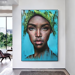 Beautiful African Woman Portrait