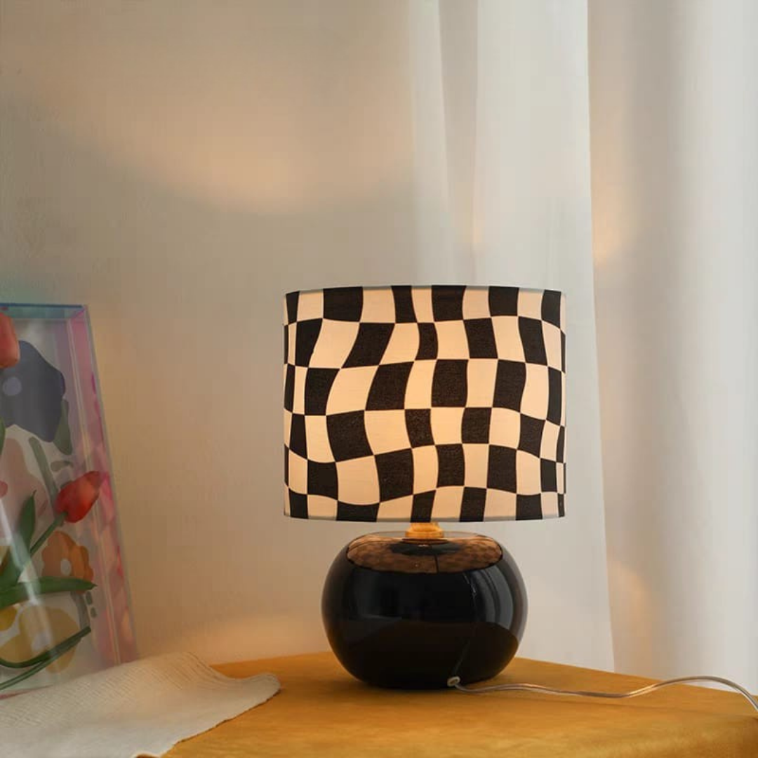 Monochrome table lamp