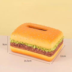 Burger tissue holder