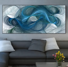 Blue Stroke Canvas