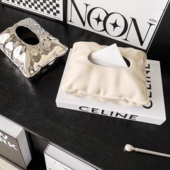 Cushion napkin holder