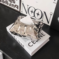 Cushion napkin holder