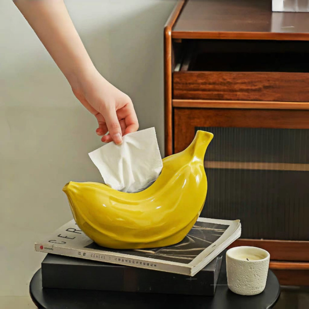 Banana tissue holder