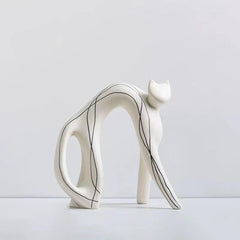 The Cat Shape Statue