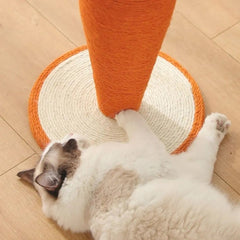 Carrot Scratching Post
