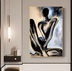 Abstract Figure Canvas