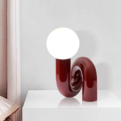 Spiral table lamp