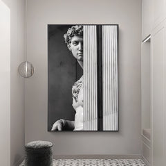 Nordic David Sculpture Canvas