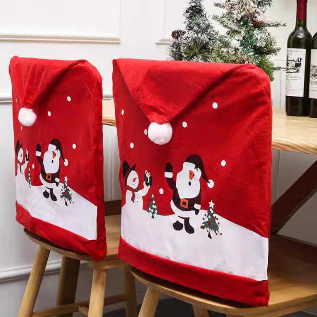 Christmas chair decoration