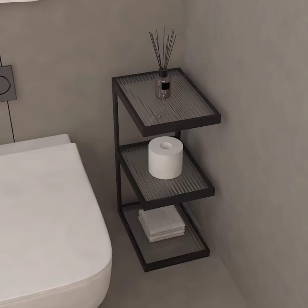 Reasy bathroom organizer racks