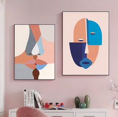 Contemporary Abstract Faces