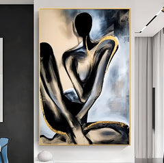 Abstract Figure Canvas