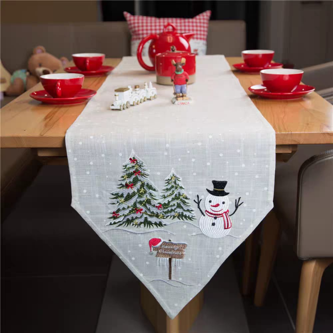 Christmas table runner