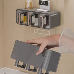 Adhesive spices rack organizer