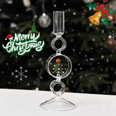 Christmas table chandelier