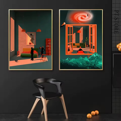 SUP canvas painting, posters and prints