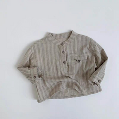 Lemon linen shirt