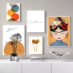 Sun Tree flower Canvas