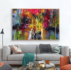 Splash Of Color Canvas