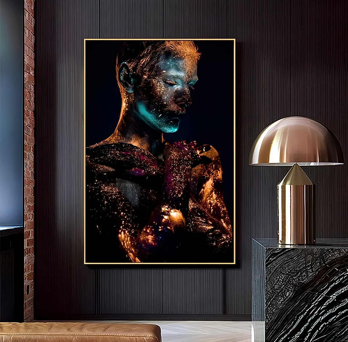 Colorful Woman Canvas