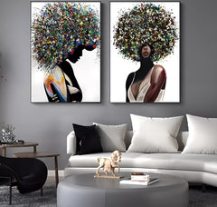 Nordic Graffiti Art Figure