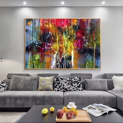 Splash Of Color Canvas