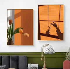 Botanical Flower Canvas