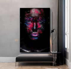 Colorful Woman Canvas