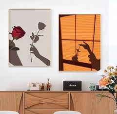 Botanical Flower Canvas