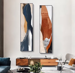 Abstract Gold foil Canvas