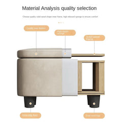 Leather Storage Bench