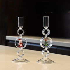 Christmas table chandelier