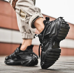Charcoal Chunky Sneakers