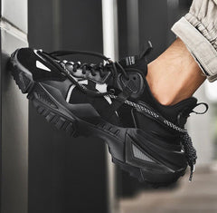 Charcoal Chunky Sneakers