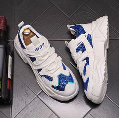 The Glittery Sneakers