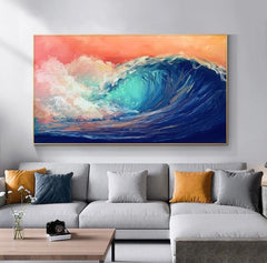 Colorful Landscape Canvas Painting