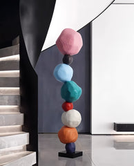 Colorful Rock Sculpture