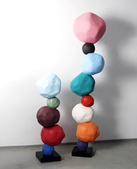 Colorful Rock Sculpture