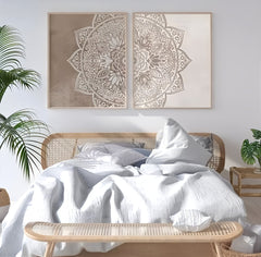 Mandala Flower Painting