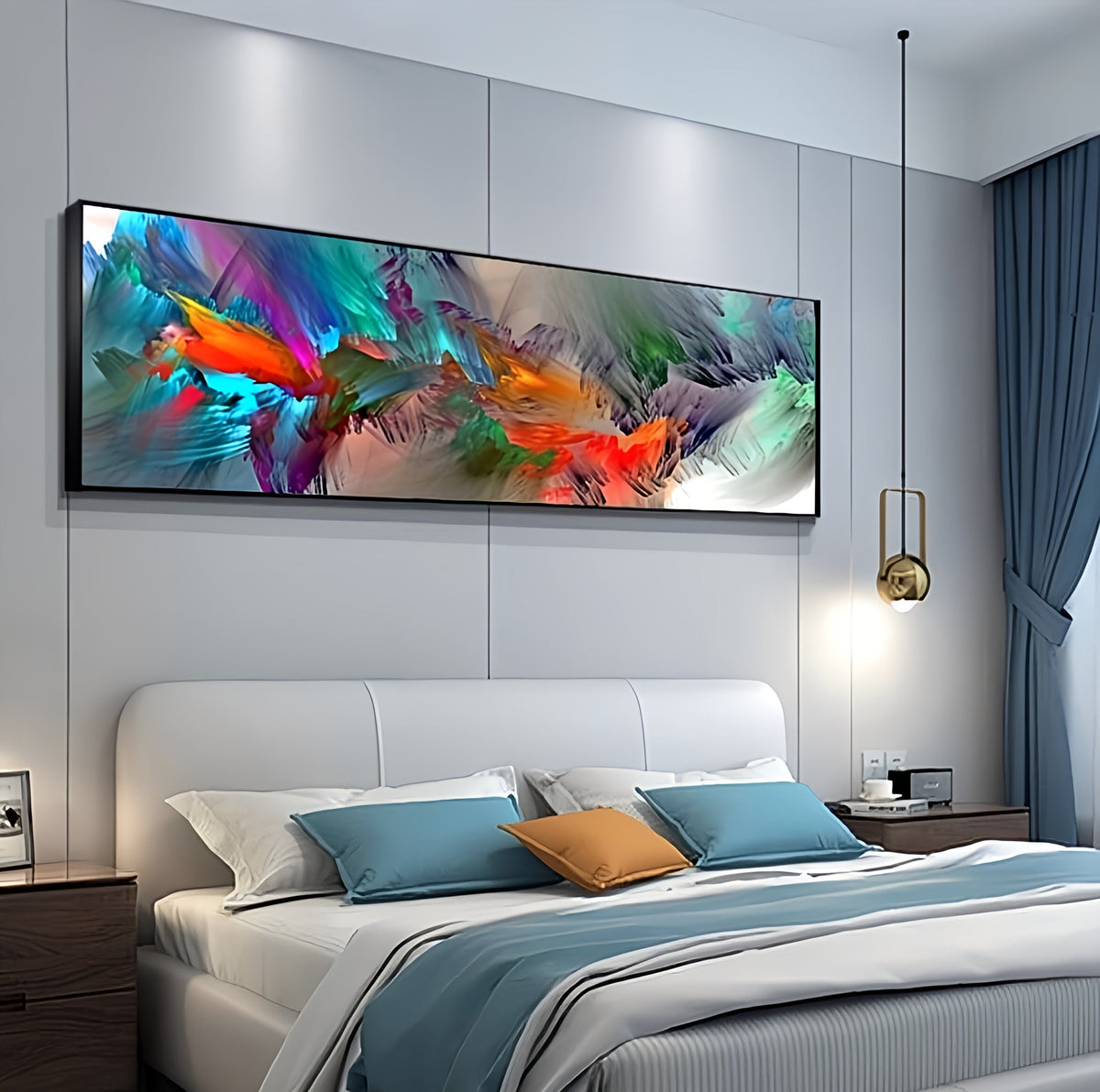 Abstract Cloud Painting