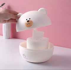 Cute Bear Tissue Box